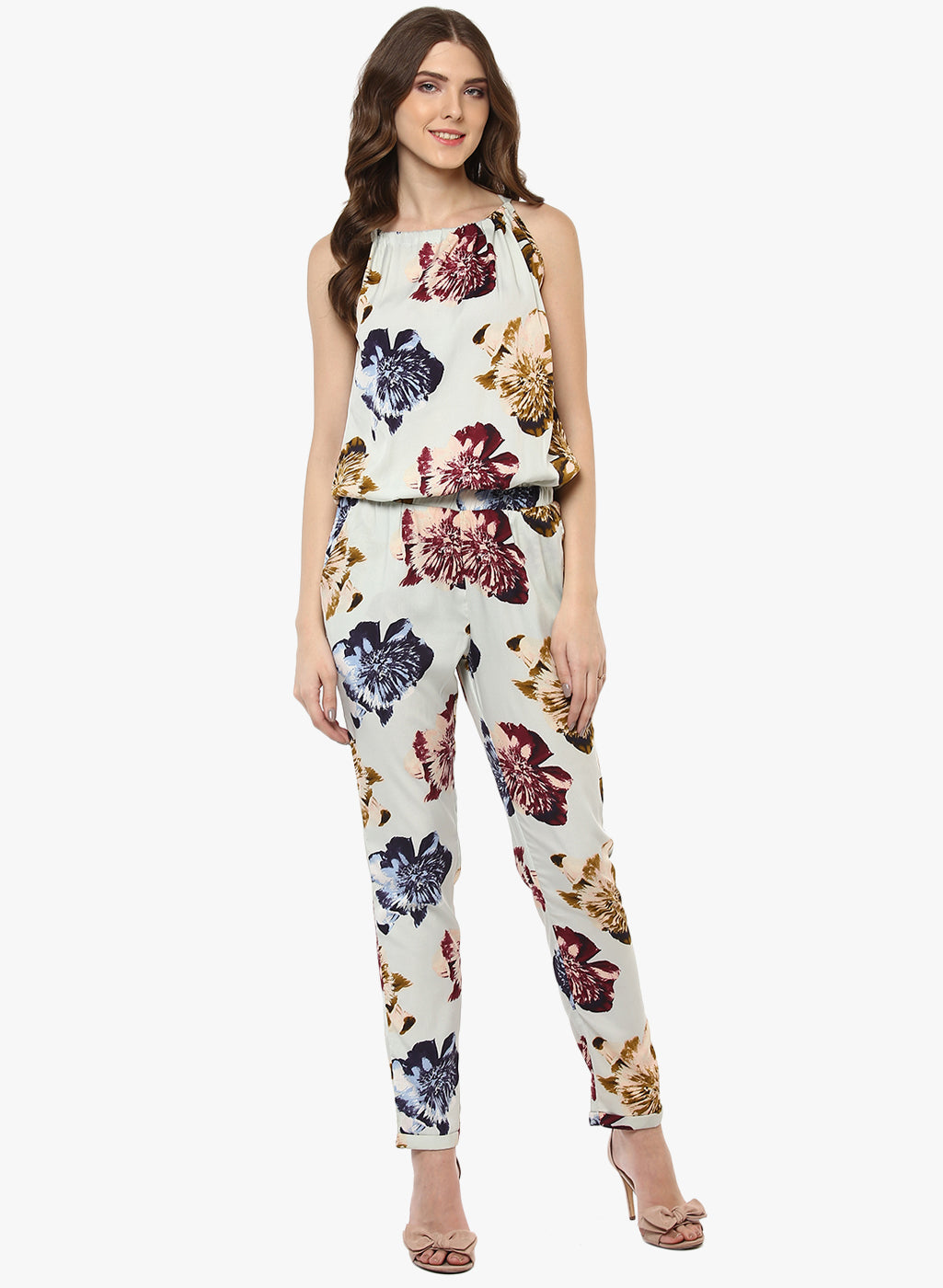PORSPORTE Flower digital Printed jumpsuit - www.porsorte.in